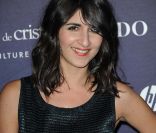 Géraldine Nakache aux Globes de Cristal, au Lido, le 6 février 2012.