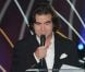 Laurent de Funès aux Globes de Cristal, au Lido, le 6 février 2012.