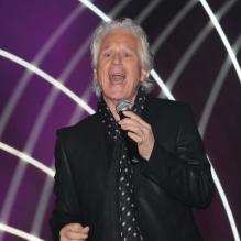 Gérard Lenorman aux Globes de Cristal, au Lido, le 6 février 2012.
