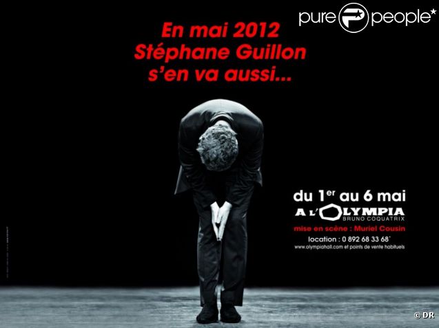 En mai 2012, Stéphane Guillon s'en va aussi... L'affiche de la discorde.