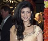 Tena Desae à l'avant-première du film Indian Palace à Londres, le 7 février 2012.