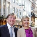 La princesse Maxima, lauréate du Prix Machiavel, partage sa fierté avec son mari