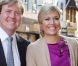 La princesse Maxima, lauréate du Prix Machiavel, partage sa fierté avec son mari