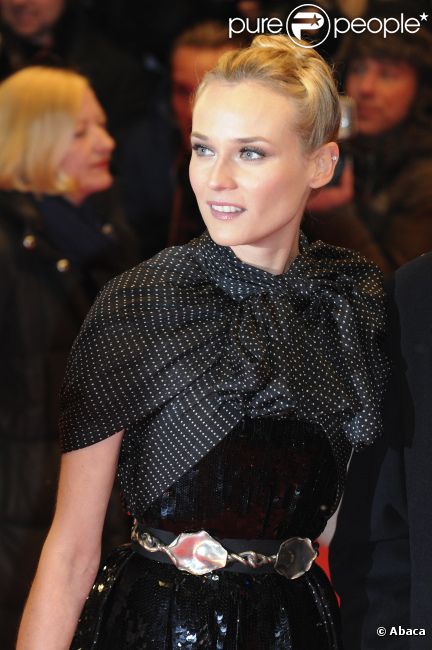 Diane Kruger lors de la soirée d'ouverture du Festival de Berlin, le 9 février 2012.