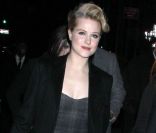 Evan Rachel Wood a fait sensation à la soirée W à New York le 14 février 2012
