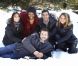 Jennifer Lauret et toute l'équipe de Camping Paradis, à Luchon, le 8 février 2012