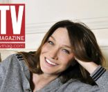 Carla Bruni-Sarkozy en couverture de TV Mag (en kiosques le 17 février 2012)