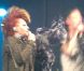 Régine et Didier Wampas à La Flèche d'Or à l'occasion des PIAS Nites, à Paris, le 15 février 2012.