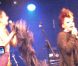Régine et Didier Wampas à La Flèche d'Or à l'occasion des PIAS Nites, à Paris, le 15 février 2012.