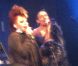 Régine et Didier Wampas à La Flèche d'Or, à Paris, le 15 février 2012.