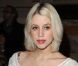 Peaches Geldof, lumineuse avec son petit ventre rond au premier rang du défilé Temperley London. Londres, le 18 février 2012.