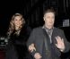 Kelly Brook arrive à l'anniversaire de Rihanna à Londres, le 20 février 2012.