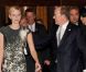 Le prince Albert II de Monaco et sa femme la princesse Charlene ont assisté à la cérémonie de la Croix-Rouge, à Monaco, le 21 février 2012