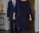  La princesse Victoria lors de sa dernière apparition officielle avant son accouchement, le 21 février 2012 pour une rencontre avec Tarja Halonen. 
 Moins de neuf heures après avoir donné naissance à son premier enfant, une petite princesse née le 23 février 2012 à 4h26, la princesse Victoria de Suède quittait la maternité de l'hôpital Karolinska de Stockholm avec son mari le prince Daniel pour rentrer au Palais Haga. 