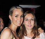 Laeticia Hallyday et Mathilde Seigner