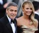 George Clooney et Stacy Keibler à la cérémonie des Oscars, le 26 février 2012.
