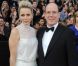 La princesse Charlene et le prince Albert de Monaco à la cérémonie des Oscars, le 26 février 2012.