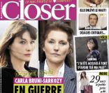Le magazine <em>Closer</em> en kiosques le samedi 3 mars 2012.