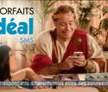 Michel Leeb défie Free Mobile dans la peau de Jules César
