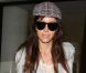 Jessica Biel arrive à l'aéroport de Los Angeles. Le 11 avril 2012.