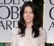 Jessica Biel en robe Elie Saab lors des Golden Globe Awards à Los Angeles. Le 15 janvier 2012.