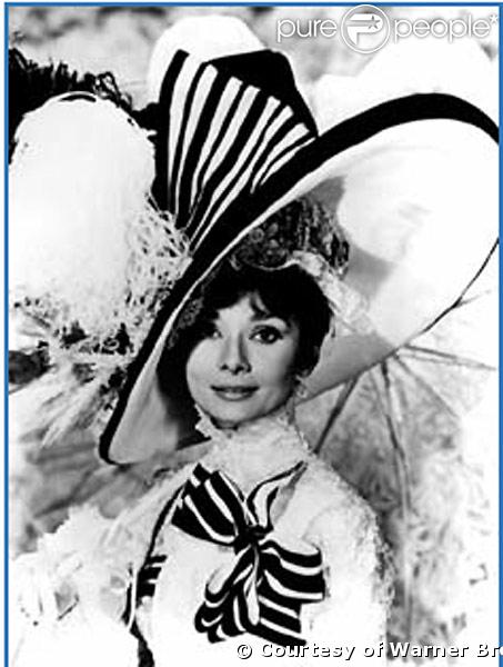 Audrey Hepburn dans My Fair Lady en 1964
