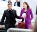 La Concorde : Carla Bruni et les people à fond pour Nicolas Sarkozy