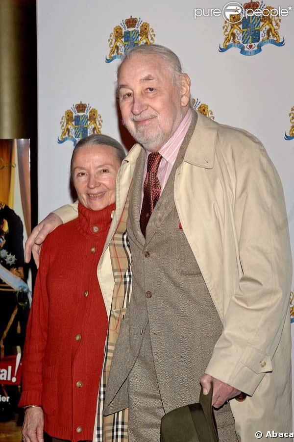Philippe Noiret et Monique Chaumette