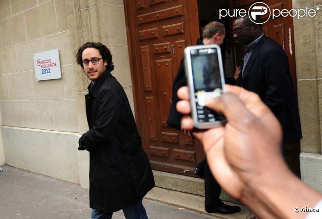 Thomas Hollande à Paris, le 7 mai 2012.