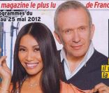 Anggun et Jean Paul Gaultier en couverture de <em>Télé 7 Jours</em>, en kiosques le lundi 14 mai 2012.
