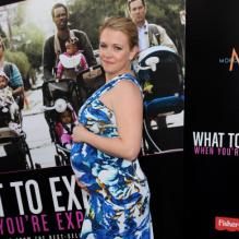 Melissa Joan Hart enceinte à l'avant-première de <em>Ce qui vous attend si vous attendez un enfant</em>, à Los Angeles le 14 mai 2012.