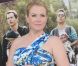 Melissa Joan Hart enceinte à l'avant-première de  Ce qui vous attend si vous attendez un enfant , à Los Angeles le 14 mai 2012.