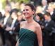 Virginie Ledoyen, portant une robe Elie Saab, sur le tapis rouge de l'ouverture du festival de Cannes 2012 le 16 mai