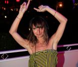 Axelle Laffont était aux platines du carré Grey Goose samedi 19 mai 2012, en marge du Festival de Cannes.