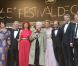 L'équipe du film  Vous N'avez encore rien vu  sur le tapis rouge du Palais des festivals avant la projection du long-métrage en compétition officielle, le 21 mai 2012.