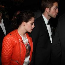 Kristen Stewart et Robert Pattinson lors d'une soirée pour le film Cosmopolis au Carlton Cinema Club à Cannes le 25 mai 2012