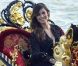 Bérénice Marlohe inaugure la nouvelle boutique Omega à Venise. Le 30 mai 2012.