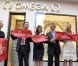 Bérénice Marlohe inaugure la nouvelle boutique Omega à Venise. Le 30 mai 2012.