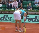 Roland-Garros : Gasquet vomit, Dimitrov s'écroule après un échange historique