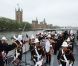 Image de la parade fluviale sur la Tamise pour le jubilé de diamant de la reine Elizabeth II, le 3 juin 2012.