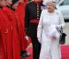 Elizabeth II avait réuni autour d'elle sur la barge royale Spirit of Chartwell le duc d'Edimbourg, le prince Charles et Camilla Parker Bowles, le prince William et Catherine, duchesse de Cambridge (Kate Middleton), et le prince Harry, pour la parade fluviale sur la Tamise du jubilé de diamant, le 3 juin 2012.