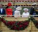 Elizabeth II avait réuni autour d'elle sur la barge royale Spirit of Chartwell le duc d'Edimbourg, le prince Charles et Camilla Parker Bowles, le prince William et Catherine, duchesse de Cambridge (Kate Middleton), et le prince Harry, pour la parade fluviale sur la Tamise du jubilé de diamant, le 3 juin 2012.