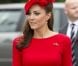 Kate Middleton, presque plus rouge que la barge royale Spirit of Chartwell, a bien failli éclipser Elizabeth II lors de la parade fluviale sur la Tamise pour le jubilé de diamant de la reine, à Londres, le 3 juin 2012.