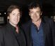 Thomas Dutronc et Patrick Bruel pour le 40e anniversaire de la Royal Oak de la marque Audemars Piguet, au Palais de Tokyo à Paris, le 5 juin 2012.