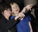 Cécile Cassel et sa mère Anne pour le 40e anniversaire de la Royal Oak de la marque Audemars Piguet, au Palais de Tokyo à Paris, le 5 juin 2012.