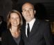 Laurent Weil et son épouse pour le 40e anniversaire de la Royal Oak de la marque Audemars Piguet, au Palais de Tokyo à Paris, le 5 juin 2012.