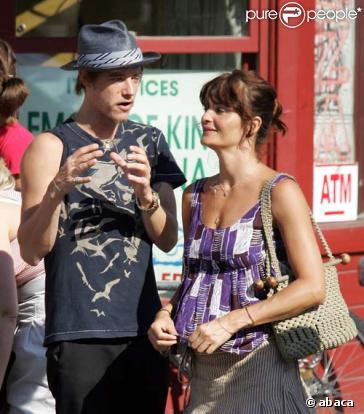 Helena Christensen et Paul Banks