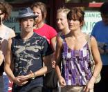 Helena Christensen et Paul Banks