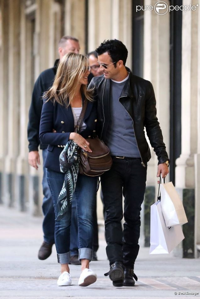 Justin Theroux couple
