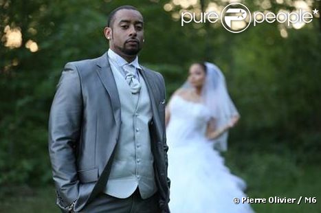 Arnaud et Sinetia, premiers mariés de la nouvelle émission de M6 :  Ne dites rien à la mariée . Premier épisode le 3 juillet à 20h50.